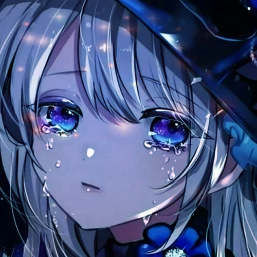 emo伤感头像图片