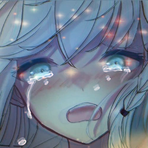 emo伤感头像图片