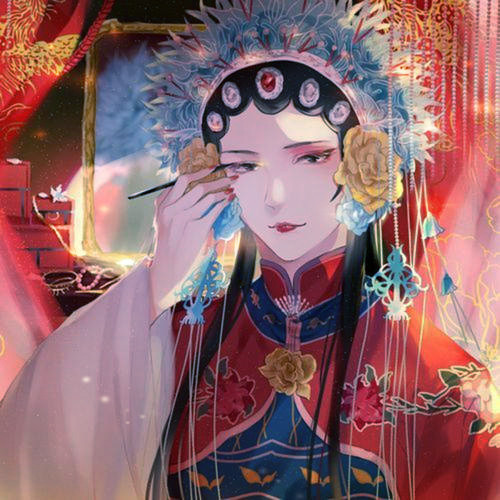emo伤感头像图片