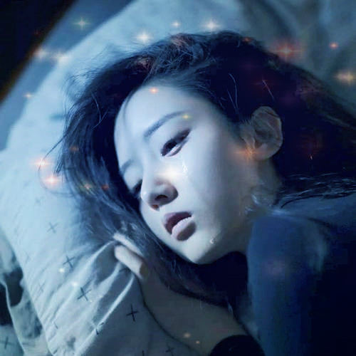 emo伤感头像图片
