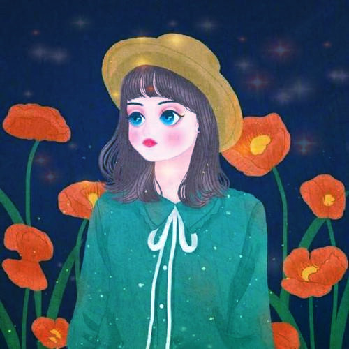 emo伤感头像图片