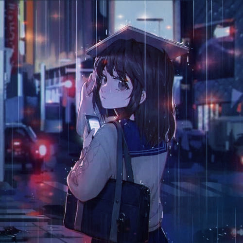 emo伤感头像图片