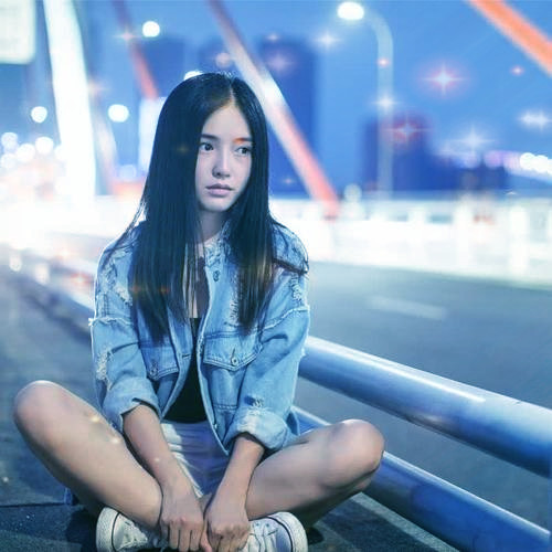 emo伤感头像图片