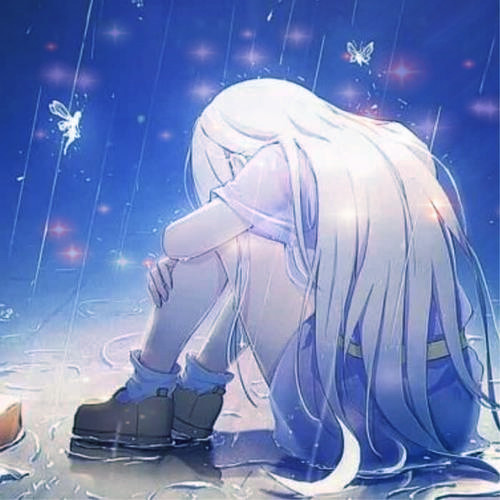 emo伤感头像图片