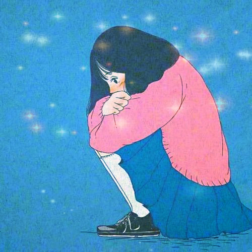 emo伤感头像图片