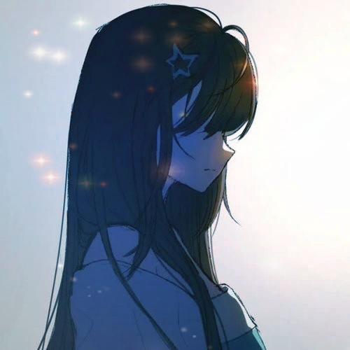 emo伤感头像图片