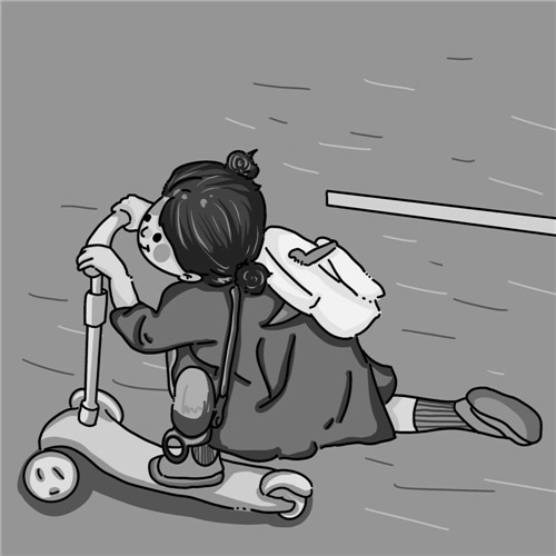 黑白动漫情头一左一右图片