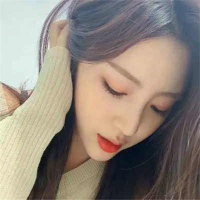 美丽女孩头像照片