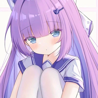 二次元可爱少女头像图片