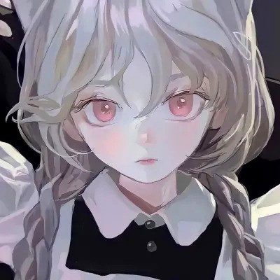 二次元可爱少女头像图片