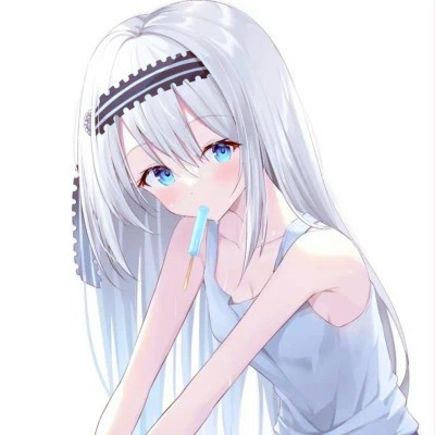 二次元可爱少女头像图片