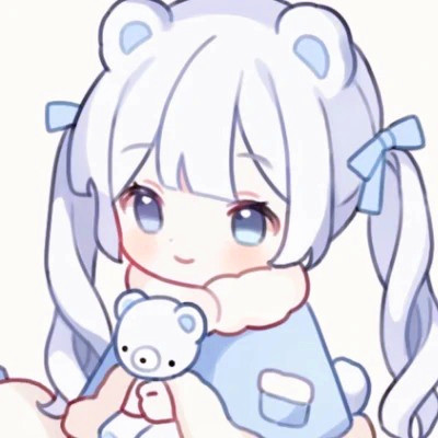 小女生头像可爱萌卡通动漫图片