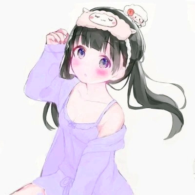 超可爱女生二次元头像图片