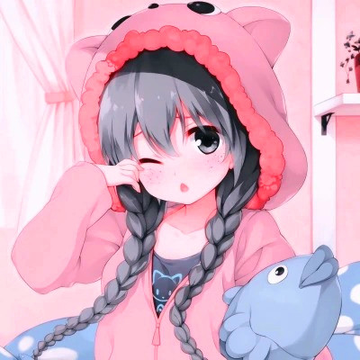 超可爱女生二次元头像图片