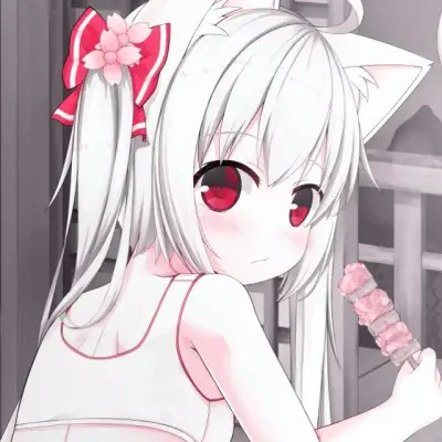 超可爱女生二次元头像图片
