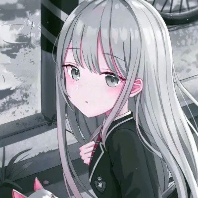 超可爱女生二次元头像图片