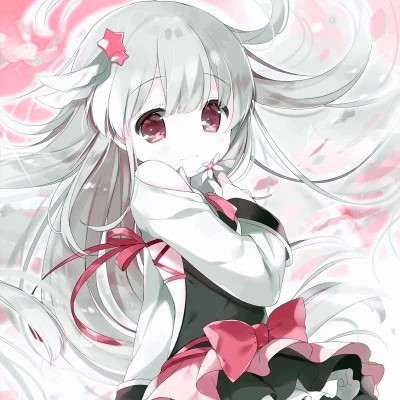 卡通女生头像仙气可爱呆萌图片