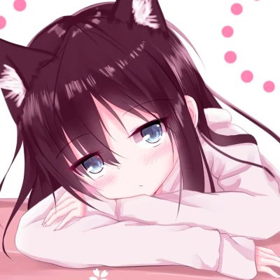 卡通女生头像仙气可爱呆萌图片
