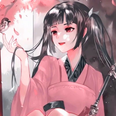 卡通女生头像仙气可爱呆萌图片