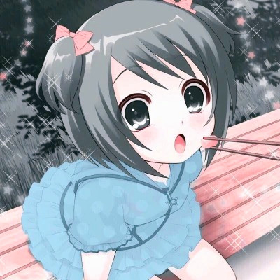 卡通女生头像仙气可爱呆萌图片