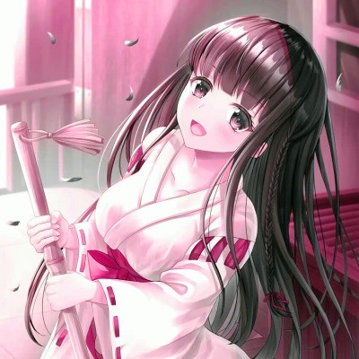 卡通女生头像仙气可爱呆萌图片