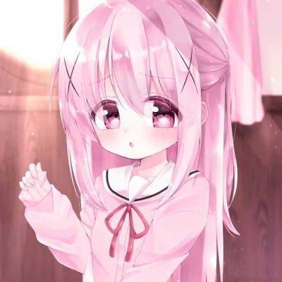 卡通女生头像仙气可爱呆萌图片