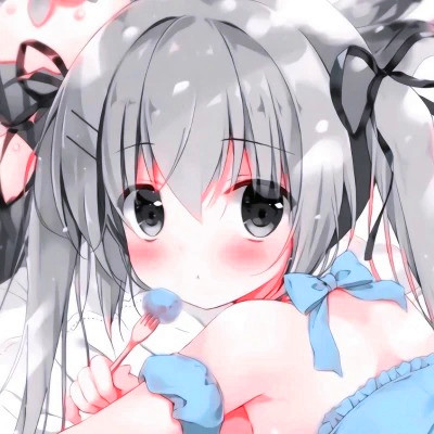 卡通女生头像仙气可爱呆萌图片