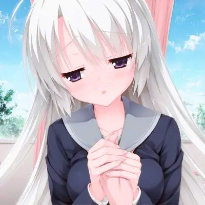 女生卡通呆萌傻傻的可爱图片头像