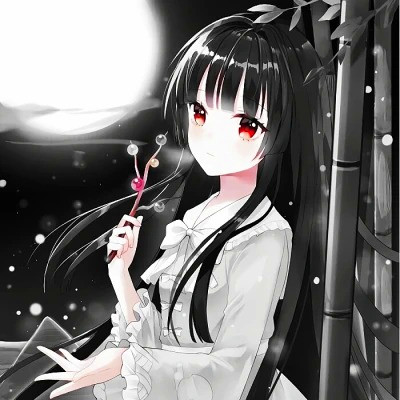 女生卡通呆萌傻傻的可爱图片头像