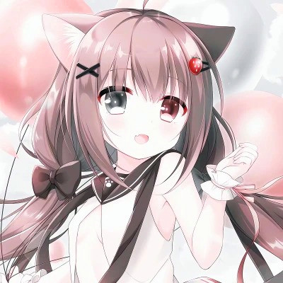 女生卡通呆萌傻傻的可爱图片头像