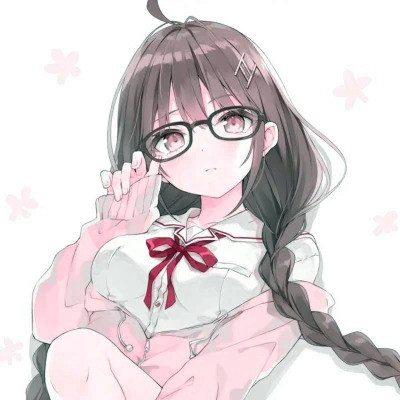 女生卡通呆萌傻傻的可爱图片头像