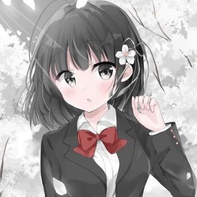 女生卡通呆萌傻傻的可爱图片头像