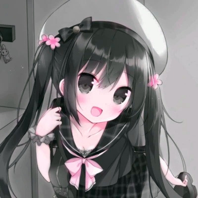 女生卡通呆萌傻傻的可爱图片头像
