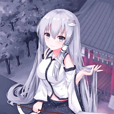 女生卡通呆萌傻傻的可爱图片头像