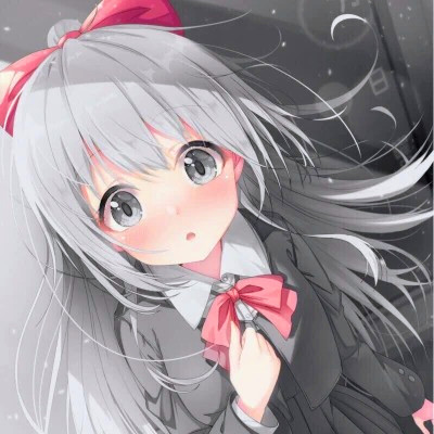 女生卡通呆萌傻傻的可爱图片头像