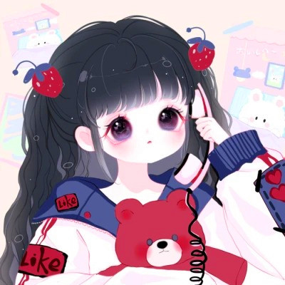 2025最火爆卡通头像图片女