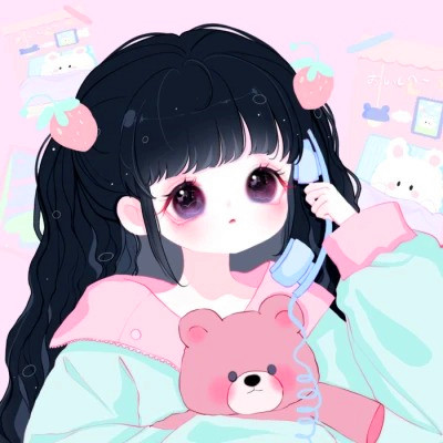 2025最火爆卡通头像图片女