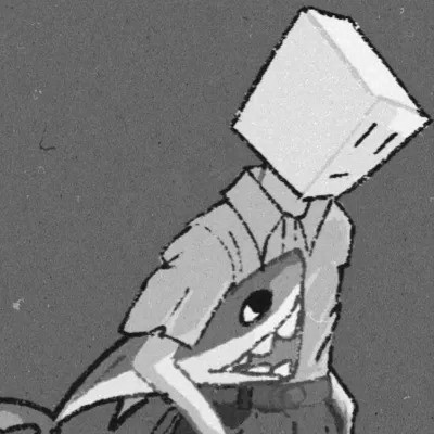 优质动漫男头像黑白高清图片