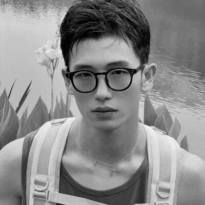 黑白系男生头像
