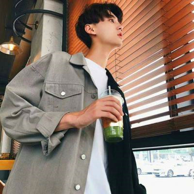 超帅的真人男生头像
