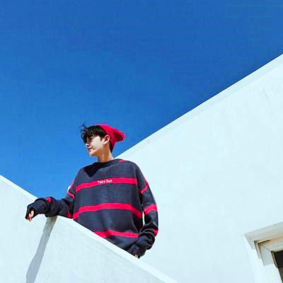 超帅的真人男生头像