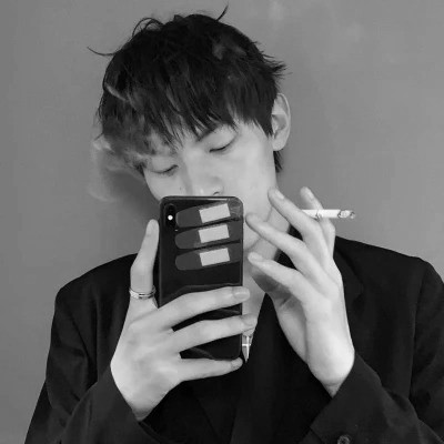 真人男生超酷帅气头像图片