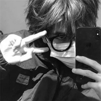 真人男生超酷帅气头像图片