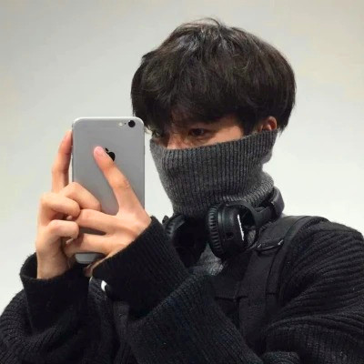真人男生超酷帅气头像图片