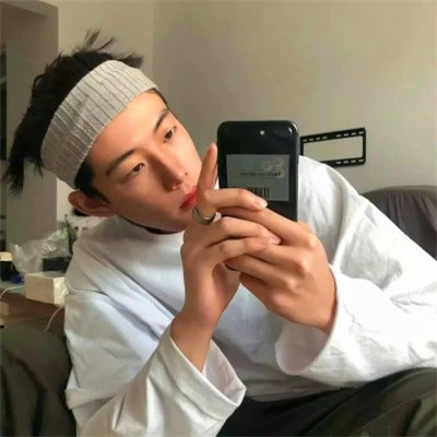 真人男生超酷帅气头像图片