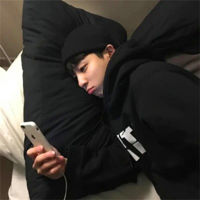 真人男生超酷帅气头像图片