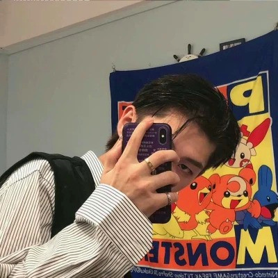 真人男生超酷帅气头像图片