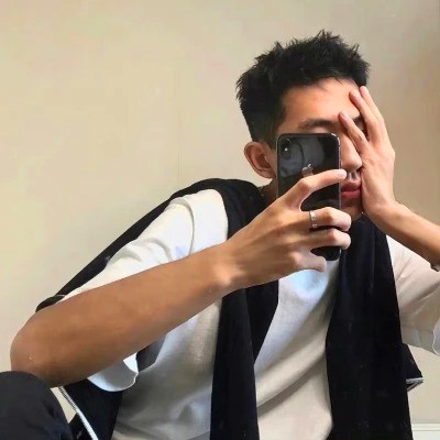 真人男生超酷帅气头像图片