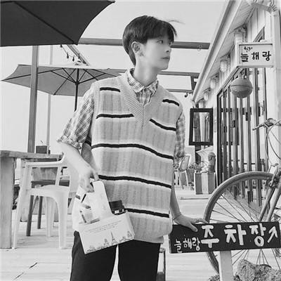 黑白头像男生冷酷霸气