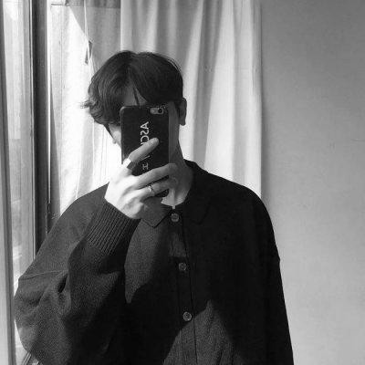 黑白头像男生冷酷霸气